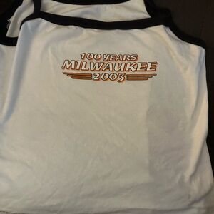 White and Black Women’s Tank Top